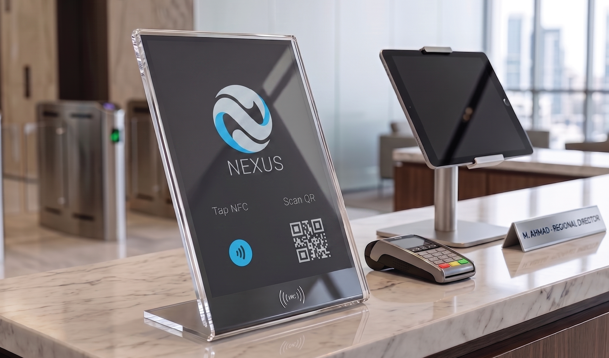 DigiStand NFC Display